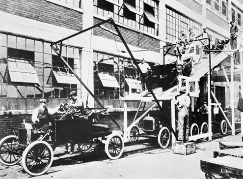 تاریخچه تولید اتومبیل